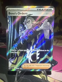 Boss's Orders 248/193 Sv02: Paldea Evolved Full Art Pokemon TCG NM Holo - Image 1