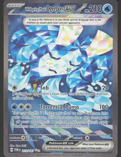 Wellspring Mask Ogerpon ex 213/167 SIR Pokemon TCG Shrouded Fable NM - Image 1