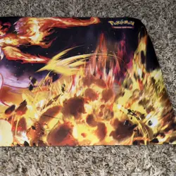 Pokemon Official Charizard UPC Ultra Premium Rubber Play Mat Playmat - Image 2