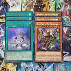 Yugioh - 3x Master Peace, the True Dracoverlord 3x Draco Awakening - Image 1