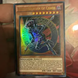 Dark Magician of Chaos YGLD-ENC02 Ultra Rare 1st Edition NM-Mint Condition - Image 1
