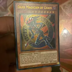 Dark Magician of Chaos YGLD-ENC02 Ultra Rare 1st Edition NM-Mint Condition - Image 4