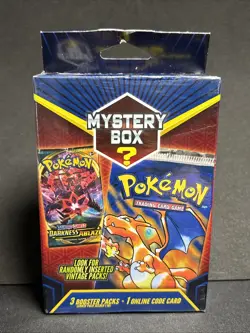 Pokemon Mystery Hanger Box Walmart 3 Booster Packs Vintage Cards Seeded 1:10 ?? 728192536908 - Image 1