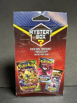 Pokemon Mystery Hanger Box Walmart 3 Booster Packs Vintage Cards Seeded 1:10 ?? 728192536908 - Image 2
