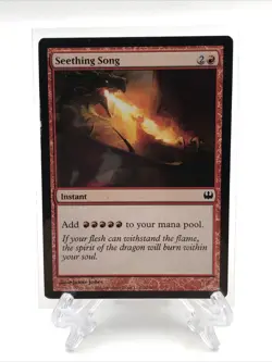 Magic The Gathering MTG Seething Song Mirrodin The List Reprints Trading Card MP - Image 1