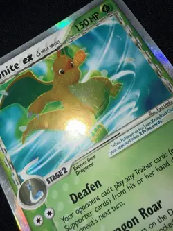 Pokemon TCG Dragonite EX Dragon Frontiers Holo Card 91/101 Delta Species LP-MP - Image 5