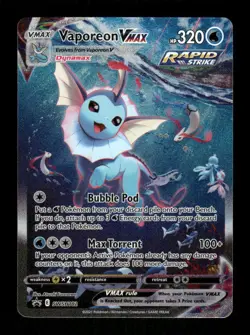Pokemon Vaporeon VMAX Promo SWSH: Sword & Shield Promo Cards SWSH182 NM - Image 1
