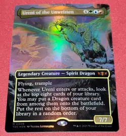 Ureni of the Unwritten (Borderless) -Foil Near Mint MTG - Image 2