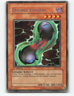 Double Coston #AST-078 Rare 1st edition Yugioh Card - Image 1