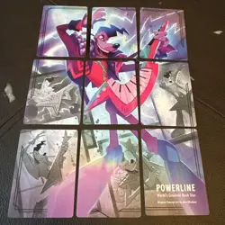 Disney Lorcana Fabled Poweline Puzzle Card Complete Set - Image 1