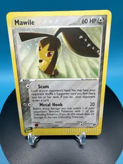 Mawile 9/100 Sandstorm Holo Rare Pokemon Trading Card Game - Image 1