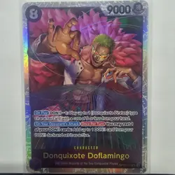 One Piece Card Game OP10-071 Donquixote Doflamingo SR English Royal Blood - Image 1