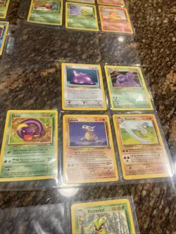 Vintage Bulk Base Cards Pokemon 56 Card Lot With Sleeve 1990’s - Image 3