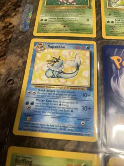 Vintage Bulk Base Cards Pokemon 56 Card Lot With Sleeve 1990’s - Image 5