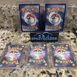Pokemon Mega Gengar ex Toxtrictity IR and 3 other cards, Lot of 5 - Image 2