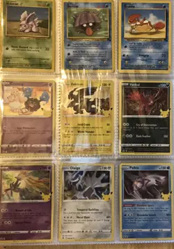 Vintage And Modern Pokemon Card Collection Lot Holos Rares Celebrations - Image 4