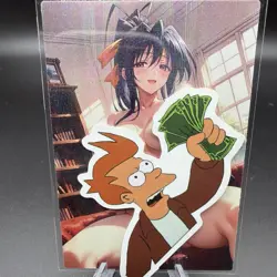 Akeno Himejima Anime Waifu Card Doujin ACG Goddess Holo - Image 1
