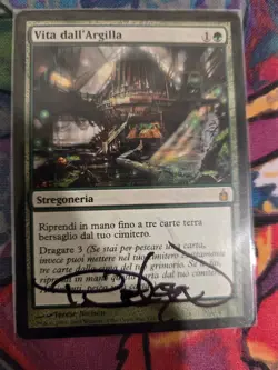 Signed Italian Life from the Loam - Ravnica: City of Guilds (RAV) - MTG - Image 1