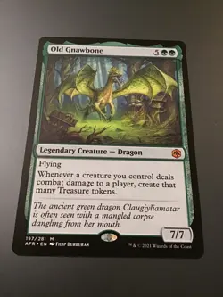 MTG Adventures in the Forgotten Realms #197 Old Gnawbone - Image 1