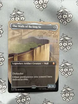 The Walls of Ba Sing Se Borderless #329 Mythic MTG Avatar The Last Airbender TLA - Image 1