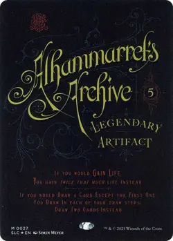 1 x Alhammarret's Archive - Foil - Secret Lair - NM-Mint - MTG - Image 1