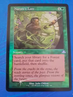 Nature's Lore (Retro Frame) Dominaria Remastered Foil - Image 1