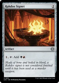 Rakdos Signet [The Lost Caverns of Ixalan] MTG - Image 1