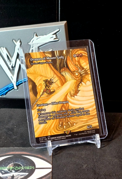 MTG - Dragon of Mount Gulg - (Ancient Copper Dragon) (Showcase) - NM Pack Fresh - Image 1