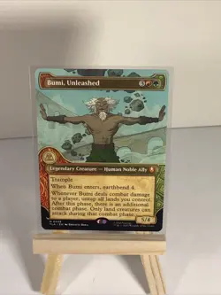 BUMI, UNLEASHED (SHOWCASE) Avatar: The Last Airbender MTG M0348 - Image 4