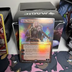 Jeska, Thrice Reborn (Borderless) Commander Legends Foil - Image 4