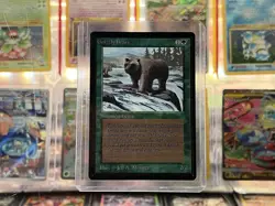 Magic the Gathering MTG Beta Grizzly Bears Near Mint NM - Image 1