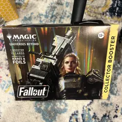 MTG Magic The Gathering Fallout English Omega Collector Booster x1 - Image 1