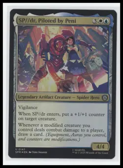 ?? MTG Marvel’s Spider-Man SP dr, Piloted by Peni #147 Foil - Rare ?? - Image 1