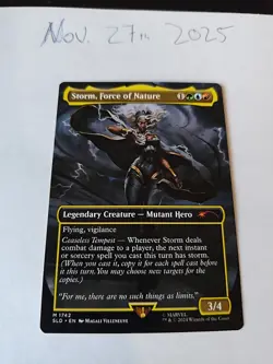 MTG Storm Force of Nature Marvel Secret Lair Non-Foil NM - Image 3