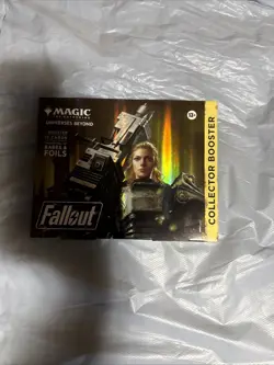 MTG Magic The Gathering Fallout English Omega Collector Booster x1 NEW SEALED - Image 1