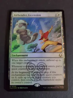 1x - Airbender Ascension - FOIL #06 - Avatar: The Last Airbender - NM MTG TLA - Image 1