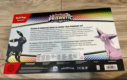 POKEMON TCG Prismatic Evolutions Premium Figure Collection ?In hand ?Sealed - Image 2