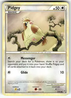 Pidgey Call of Legends Common Pokemon Lightly played - Image 1
