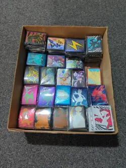 Pokemon ETB Sleeves Random Mixed Lot Of 11 - Sealed - Image 1