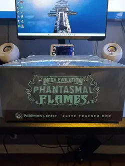 Phantasmal Flames Pokemon Center Elite Trainer Box ETB Sealed - Image 3