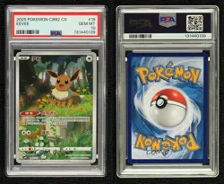 Eevee Chinese Pokemon Scarlet & Violet Gem Pack Volume 2 (CBB2 C) PSA 10 GEM MT - Image 3
