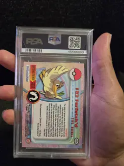 PSA 10 2000 Pokemon Game Topps Chrome Farfetch'd TV Rare Base Series 2 GEM MINT - Image 4