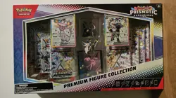 Pokemon TCG Scarlet and Violet Prismatic Evolutions Premium Figure Collection. - Image 1