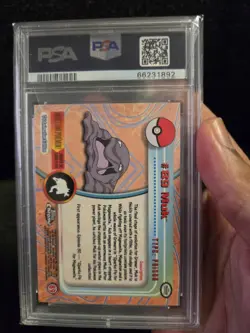 PSA 10 2000 Pokemon Game Topps Chrome Muk TV Rare Base Set Series 2 GEM MINT - Image 4