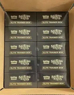 Pokemon Shining Fates ETBs (Case Of 10 ETBs) - Image 1