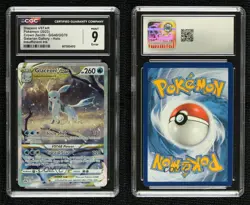 Full Art Glaceon VSTAR Pokemon Crown Zenith Galarian Gallery CGC 9 Mint - Image 3