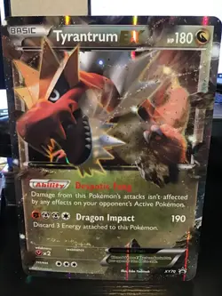 Tyrantrum EX XY70 Jumbo Pokemon Black Star Promo - Image 1