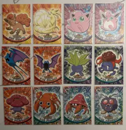 1999 Pokemon Topps Series 1 TV Animation Edition Base Set Complete Collection - Image 4