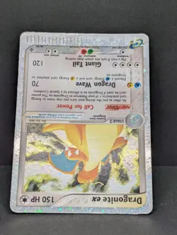 Dragonite ex 90/97 Dragon Holo Ultra Rare Pokemon TCG Nintendo e-reader MP+ - Image 4
