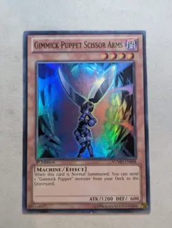 Gimmick Puppet Scissor Arms - NUMH-EN008 - Super Rare - 1st Edition - Yugioh LP - Image 1